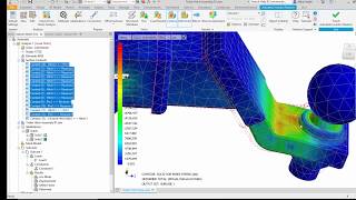 Product Simulation with Inventor Nastran Contact Types [upl. by Dodie]