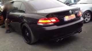 Bmw 760 LI V12 V 12 HAMANN Motor sound HAMANN INDIVIDUAL [upl. by Spain]