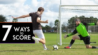 7 Ways to Score MORE GOALS in SOCCERFOOTBALL [upl. by Hanas]