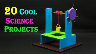 20 Cool Science Projects For School Students [upl. by Ellehsem]