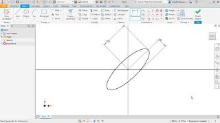 28Ellipse for Autodesk Inventor [upl. by Ilek]