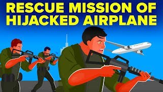 Crazy Rescue Mission of Hijacked Airplane  Operation Entebbe [upl. by Lepine835]