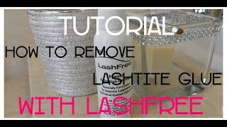 Ardell LashFree How to remove LashTite Glue  Pretty Casual [upl. by Laidlaw]