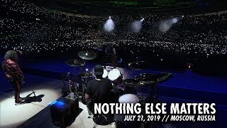 Metallica Nothing Else Matters Moscow Russia  July 21 2019 [upl. by Myrle]