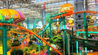 Tour of the Largest Indoor Theme Park in America  Mall of America  Nickelodeon Universe [upl. by Epoillac227]