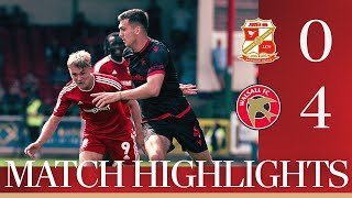 Match Highlights Swindon Town vs Walsall [upl. by Freeland]