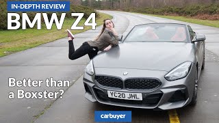 2021 BMW Z4 indepth review  better than a Boxster [upl. by Amalberga]