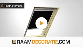 Montagevideo Dakraam rolgordijn Smart  Raamdecoratiecom [upl. by Devland]