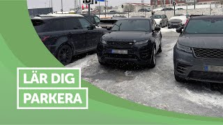 Ta Körkort  Lär dig parkera  kör in backa in fickparkera [upl. by Fairlie]