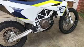 MY FIRST IMPRESSION  2018 Husqvarna 701 Enduro  More Pros or Cons [upl. by Pietje]