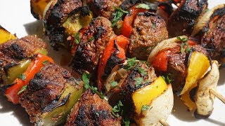 How to make beef kabobs Easy Beef Kabobs Recipe [upl. by Raffaello806]