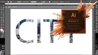 How to Make a Clipping Mask in Illustrator CS6CC [upl. by Seluj860]