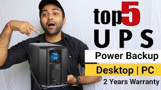 Best UPS for PC  Top 5 Best UPS for PCComputerHomeGaming pcLaptopDesktop computerWifi router [upl. by Skantze]