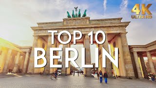 TOP 10 Things to do in Berlin  Germany Travel Guide in 4K [upl. by Sutsugua]