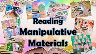 Teaching Reading Using Manipulative Materials  TheSisChers Reading Manipulatives [upl. by Nessej]