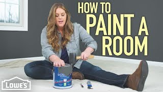 How to Paint a Room w Monica from The Weekender [upl. by Alvita778]