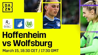 Hoffenheim vs Wolfsburg  Frauen Bundesliga Matchday 16 Full Match [upl. by Lundell]