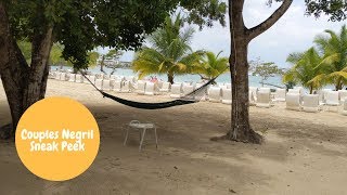 Couples Negril Adults Only All Inclusive Resort Negril Jamaica Tour [upl. by Clo]