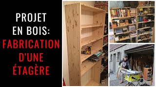 Comment fabriquer une étagère toute simple  Projet en bois [upl. by Gnal816]