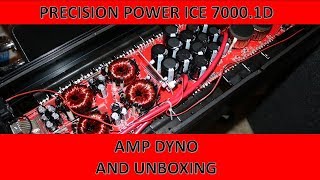 Precision Power Black Ice 70001D Amp Dyno and Unboxing [upl. by Sigvard]