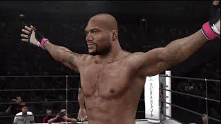 UFC Undisputed 3 Gameplay Pride FC Rampage Jackson vs Kevin Randleman [upl. by Tica]