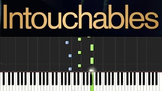 Ludovico Einaudi  Fly Piano Tutorial  sheets  Intouchables [upl. by Lehet]