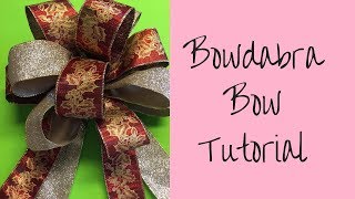 Bowdabra Easy Bows  Stacked Bow Tutorial [upl. by Asirehc]