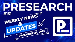 Presearch Weekly News amp Updates 151 [upl. by Ahseetal]