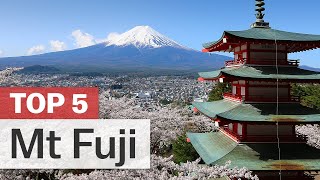 Top 5 Things to do Around Fuji  japanguidecom [upl. by Tenaj]