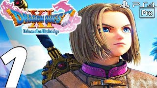 DRAGON QUEST XI  English Walkthrough Part 1  Prologue Full Game PS4 PRO [upl. by Attaynek]