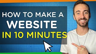 How to Make a Website in 10 Minutes  Easy amp Simple 2020 [upl. by Ibmat]