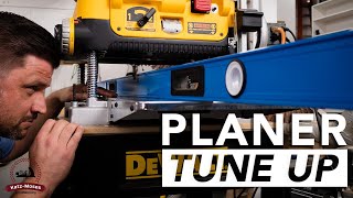 Thickness Planer Tune Up and Maintenance [upl. by Rogergcam]