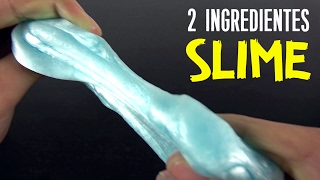 SLIME CON SOLO 2 INGREDIENTES [upl. by Rosane]