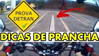 Dicas como passar pela prancha prova de moto do detran [upl. by Pollack]