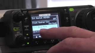 Icom 7000 Menu Settings Turbo Tuner for Icom Radios mobile to Rig Blaster base digital [upl. by Potts934]