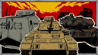 Evolution of German Tanks  Animated History [upl. by Alisia]