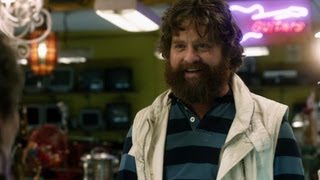 Top 10 Funniest Zach Galifianakis Moments [upl. by Ealasaid]