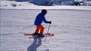 Skiing Alta Badia Corvara [upl. by Dupin]