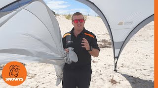 Coleman Event 14 Sun Shelter  Sunwall  How to setup and pack away [upl. by Leach]