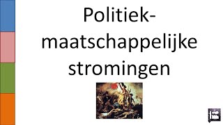 OUDE VIDEO 8 Politiekmaatschappelijke stromingen [upl. by Gwendolyn]