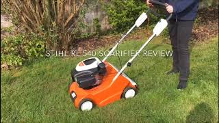 STIHL RL540 Scarifier Overview  Fraser C Robb [upl. by Pilloff]