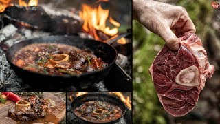 BEST OSSO BUCO  BUSHCRAFT STYLE [upl. by Attenod]