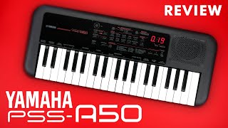 Yamaha PSSA50  Full Review [upl. by Ethelda]