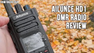 Ailunce HD1 Dual Band DMR Radio Review Ham Radio QampA [upl. by Wynnie]