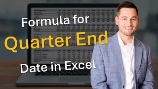 Formula for Quarter end date in Excel [upl. by Arbed]