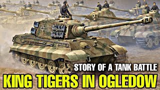 3 King Tigers vs T3485s  Tank Battle of Oględów Poland [upl. by Rogerg]