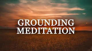 Deeply Relaxing Grounding Meditation Release Stress amp Anxiety Improve Mental Health [upl. by Vokaay]