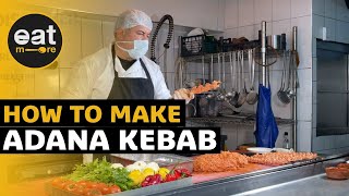 How to Make Adana Kebab  Turkish Cuisine Recipes [upl. by Erin]