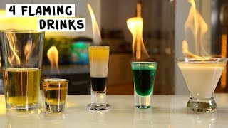 Four Flaming Drinks [upl. by Maxim]