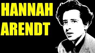 HANNAH ARENDT  FILOSOFÍA [upl. by Milah]